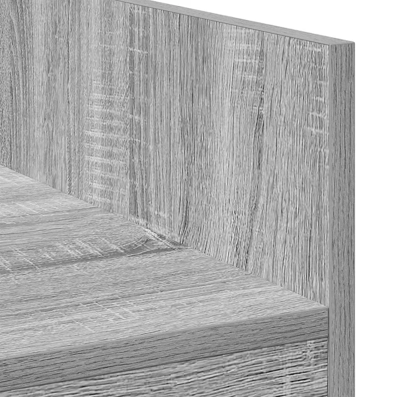 DJ Table Grey Sonoma 82 x 45 x 102 cm Engineered Wood