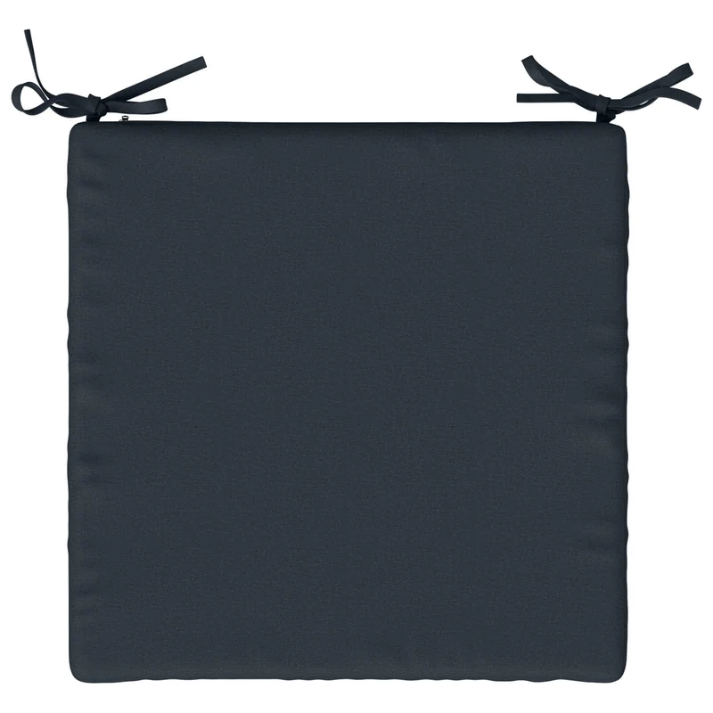 Seat Cushions SOEST 4 pcs 100% Polyester Dark Blue