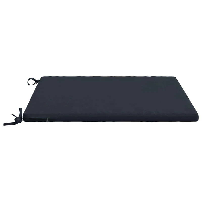 Seat Cushions SOEST 4 pcs 100% Polyester Dark Blue
