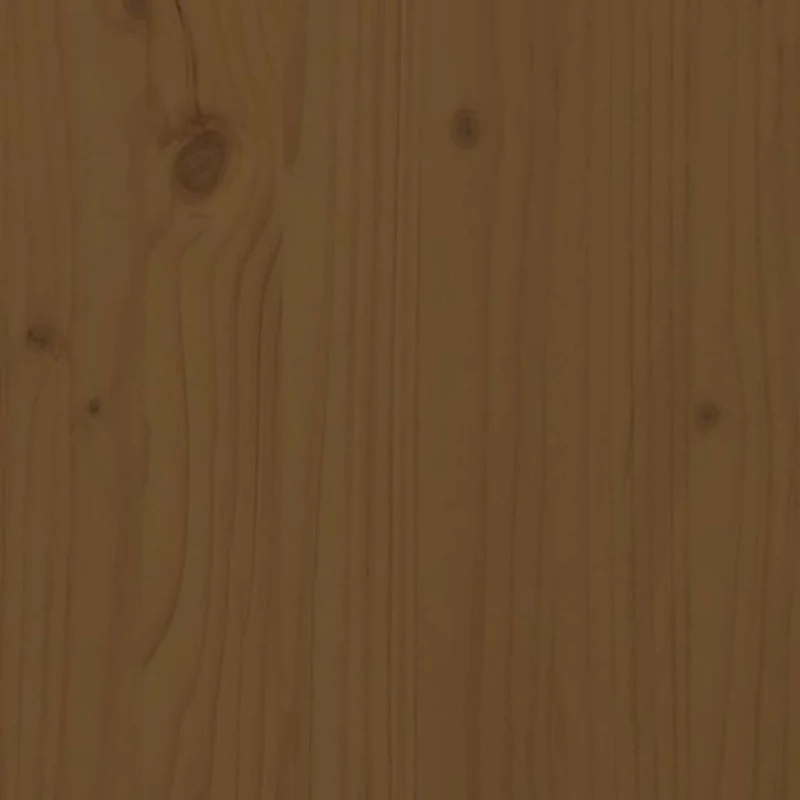 Shoe Cabinet Honey Brown 110x38x45,5 cm Solid Wood Pine