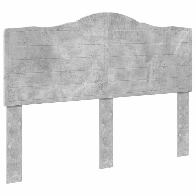 Bed Frame with Drawer Concrete Grey 150 x 200 cm Engineer Wood
