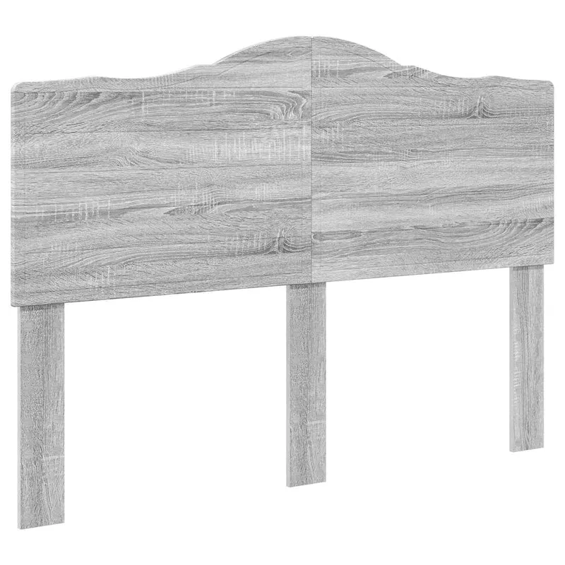 Bed Frame with Drawer Grey Sonoma 150 x 200 cm Engineer Wood