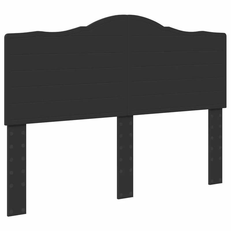 Bed Frame with Drawer Black 140 x 200 cm Engineer Wood