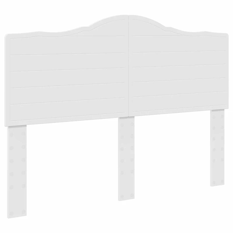 Bed Frame with Drawer White 140 x 190 cm Engineer Wood