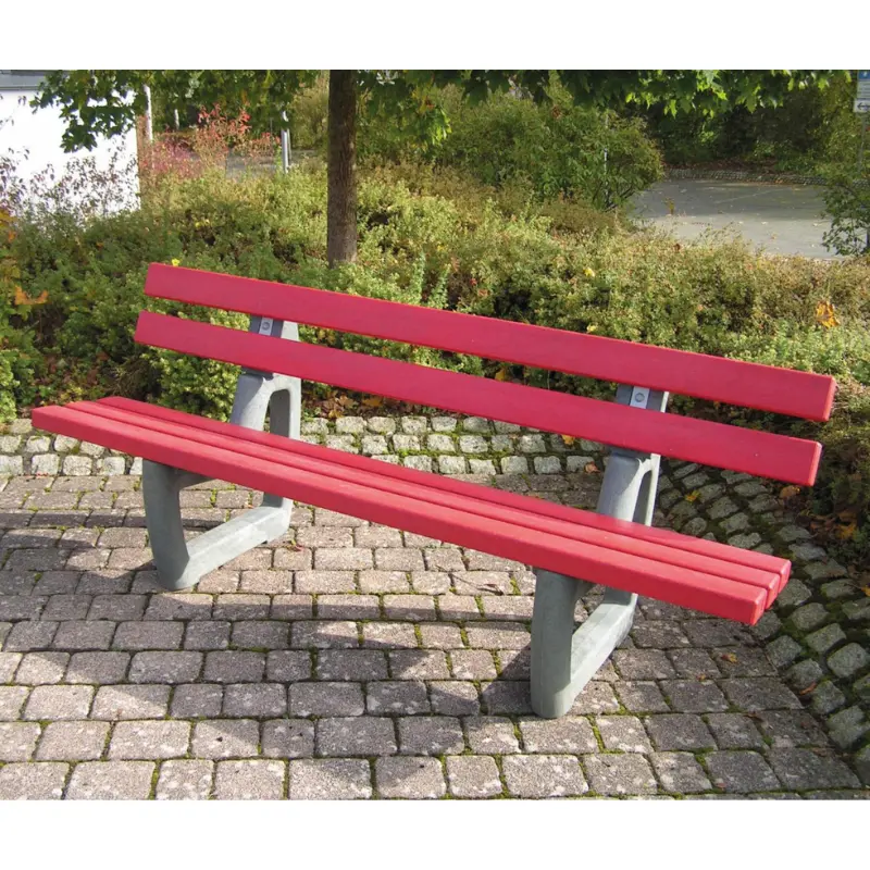 Banc en plastique recyclé Tivoli