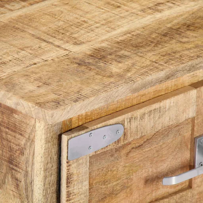 247693 vidaXL Coffee Table 70x70x30 cm Solid Mango Wood