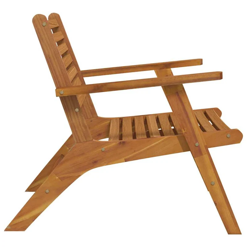 316252 vidaXL Garden Chairs 2 pcs Solid Acacia Wood