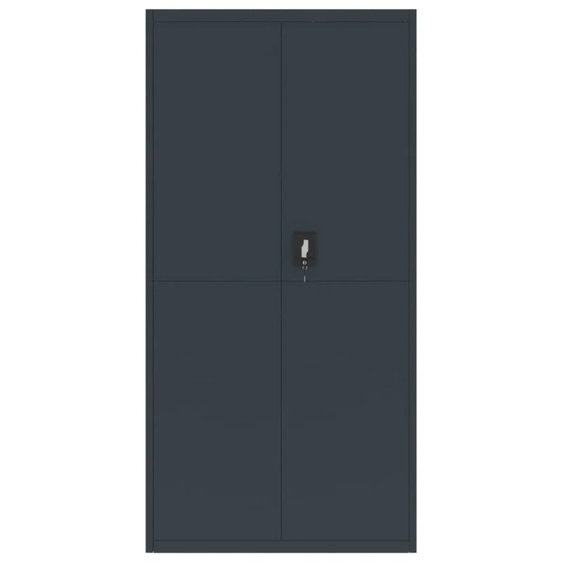 File Cabinet Anthracite 90x40x220 cm Steel