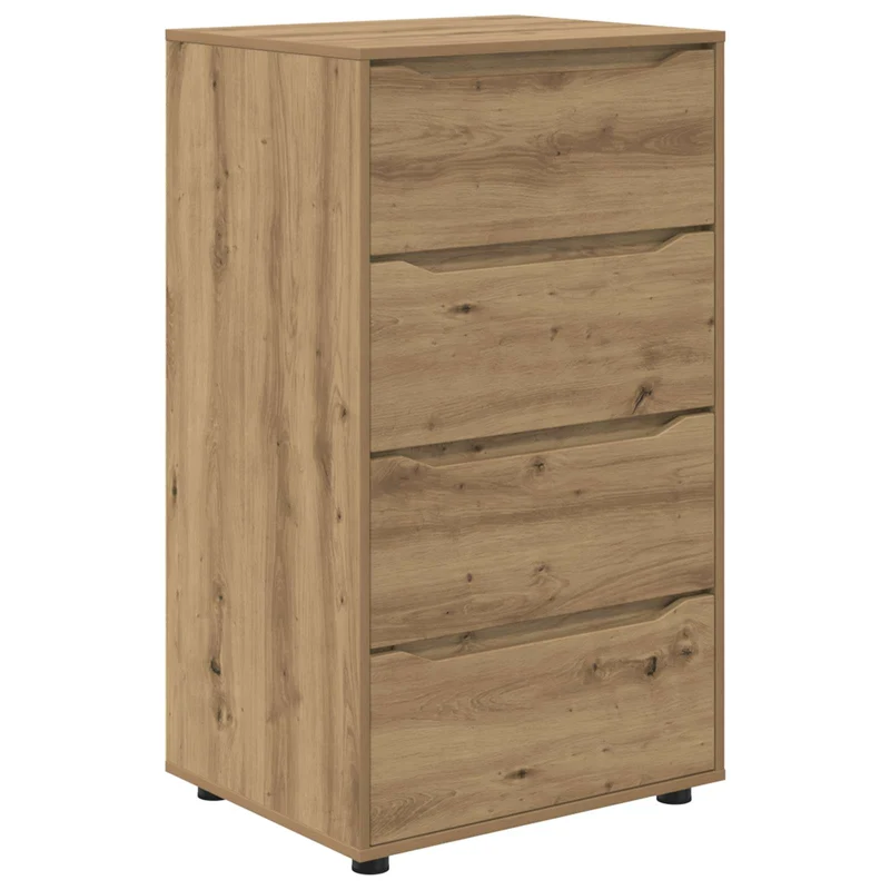Storage Cabinets 60 x 48 x 105 cm Engineered Wood Artisan Oak