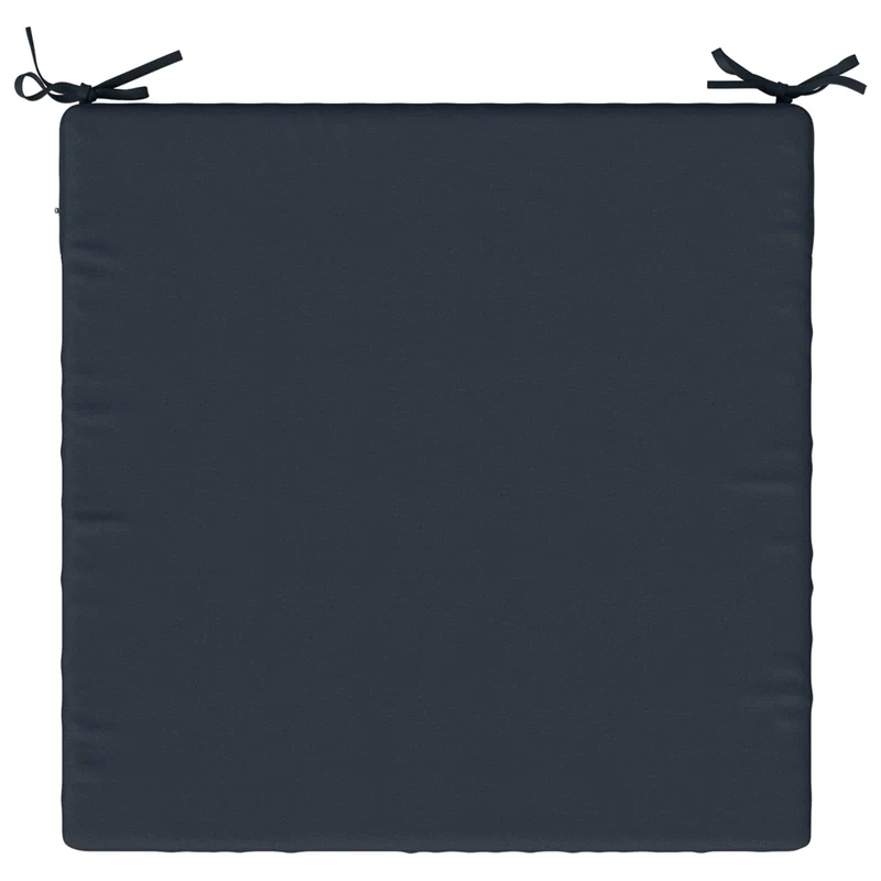 Seat Cushions SOEST 4 pcs 100% Polyester Dark Blue