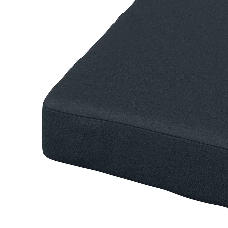 Seat Cushions SOEST 100% Polyester Dark Blue 70 x 70 x 3 cm