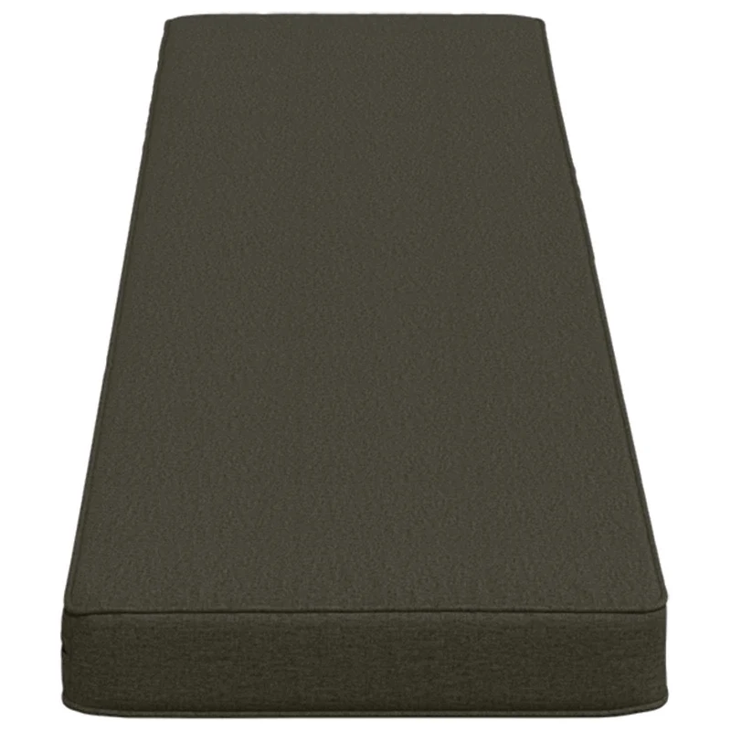 2-Piece Bench Cushions VUGHT 2 pcs 100% Polyester Anthracite