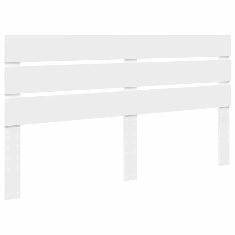 Bed Frame with Drawer White 160 x 200 cm Engineer Wood