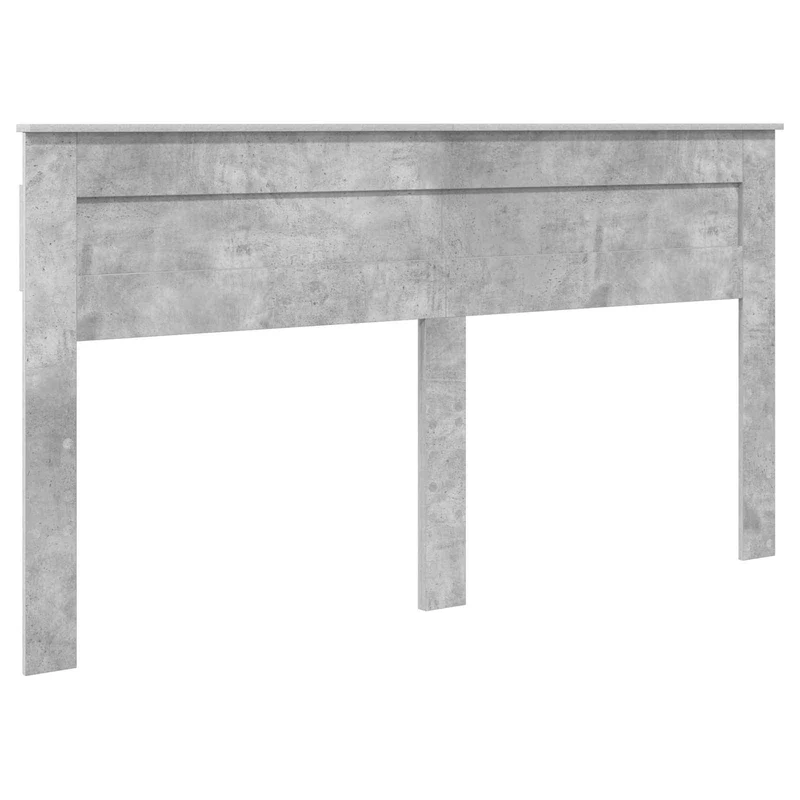 Bed Frame with Drawer Concrete Grey 180 x 200 cm Engineer Wood