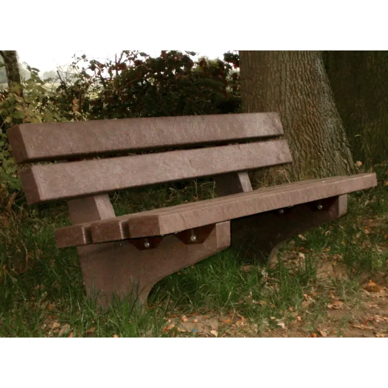 Banc en plastique recyclé Somerset