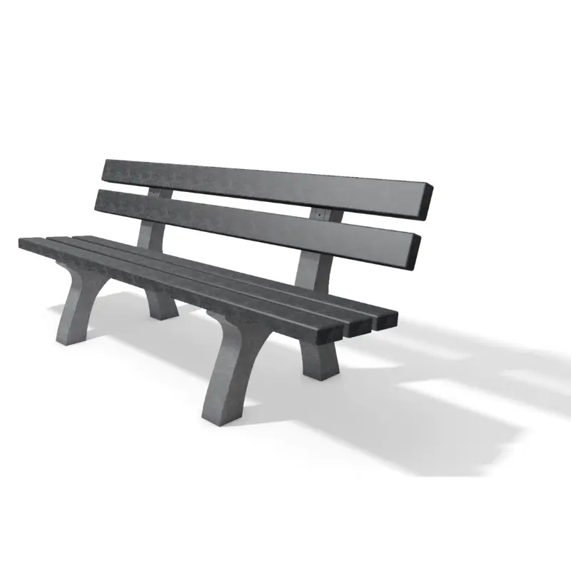 Banc en plastique recyclé Piccadilly