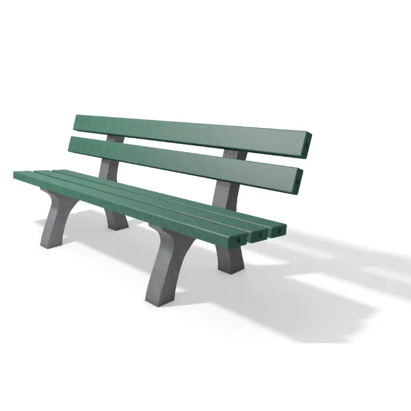 Banc en plastique recyclé Piccadilly
