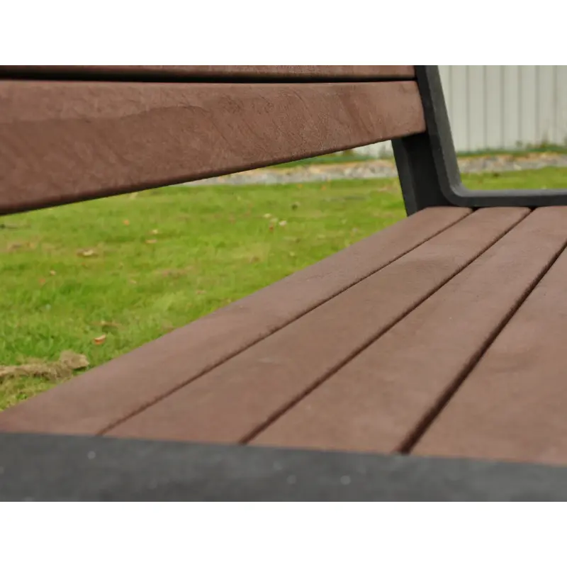 Banc en plastique recyclé Hyde Park