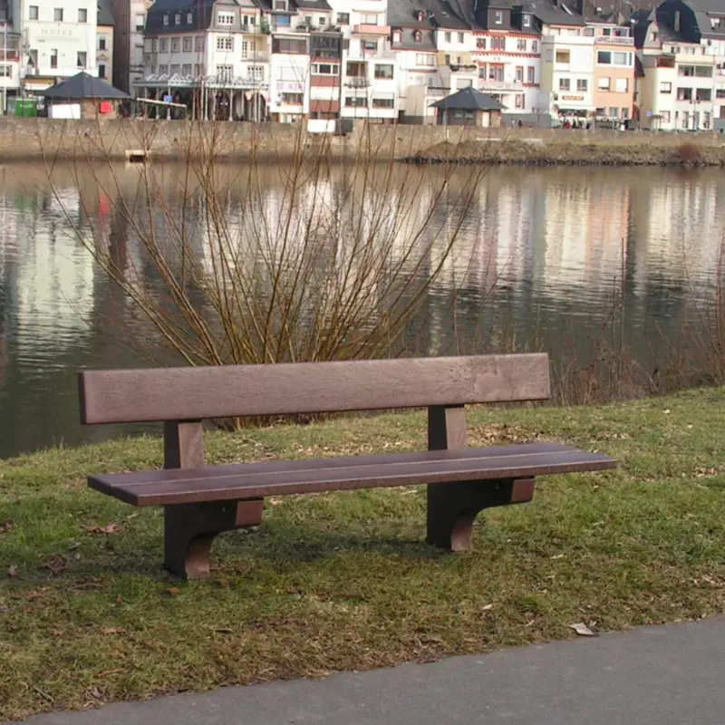 Banc en plastique recyclé Highlands