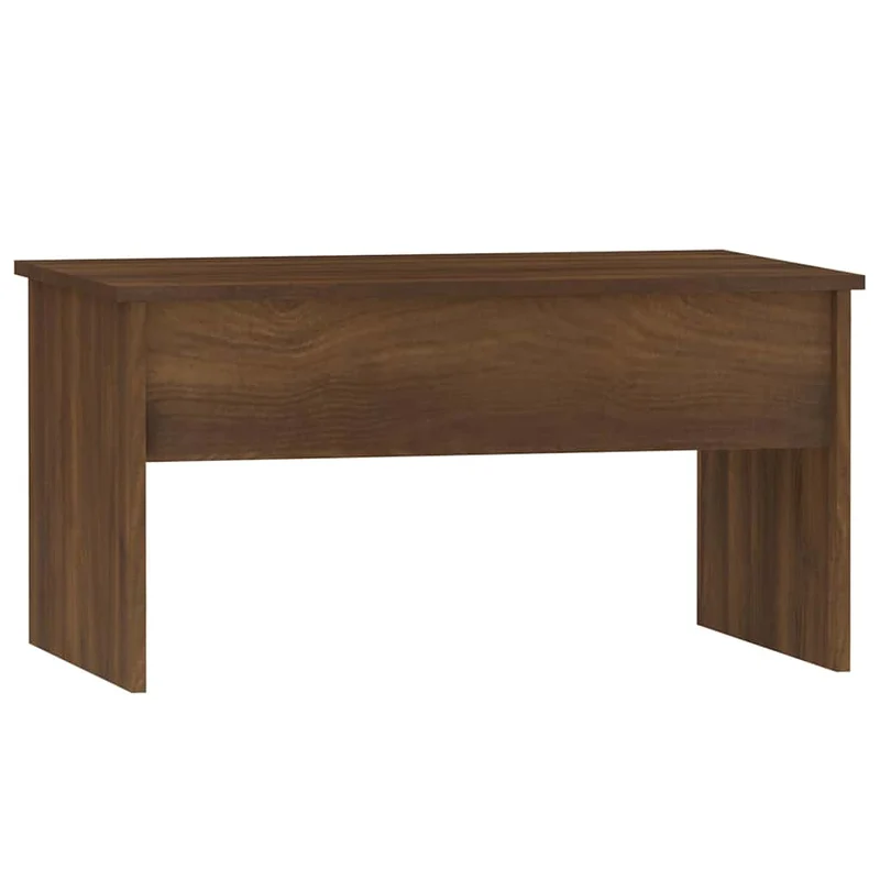 Coffee Table Brown Oak 80x50,5x41,5 cm Engineered Wood