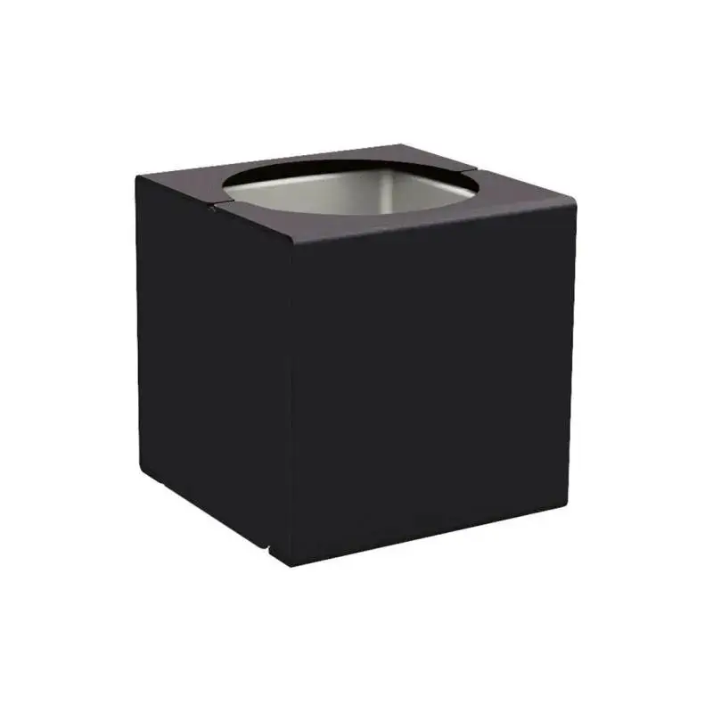 Bac à palmier KUB acier 450 x 450 x 450 mm, acier massif 6 mm, bac intérieur acier, monochrome ou bicolore