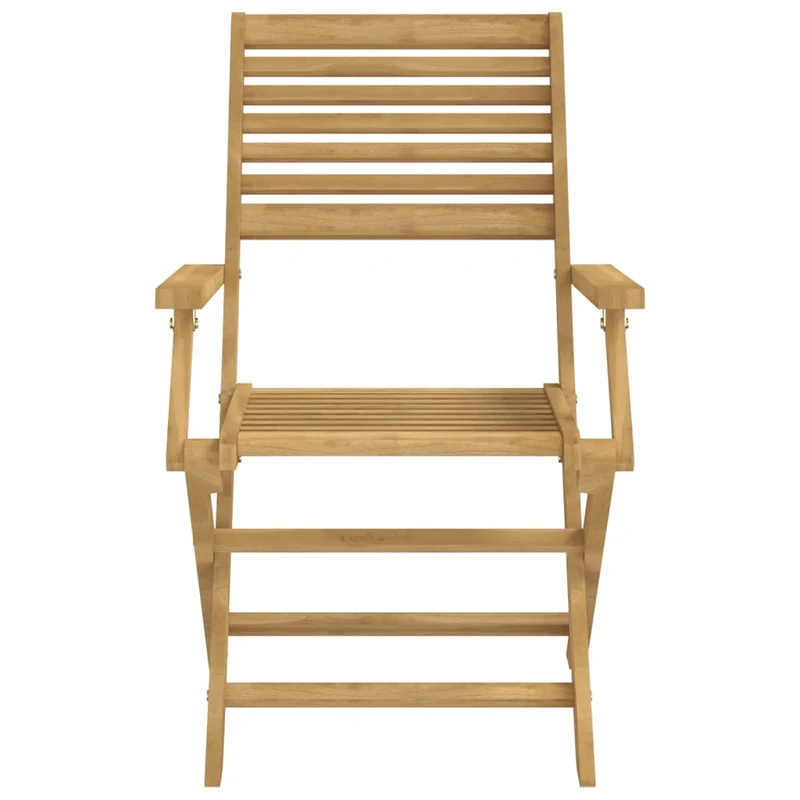 5 Piece Garden Dining Set Solid Wood Acacia