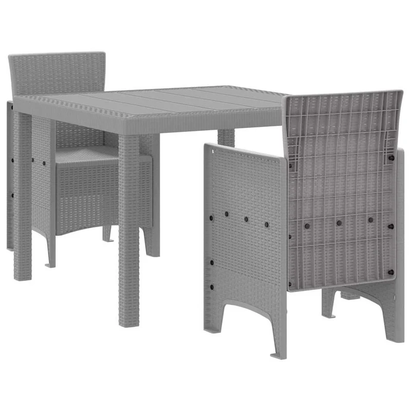 3 pcs Light Grey