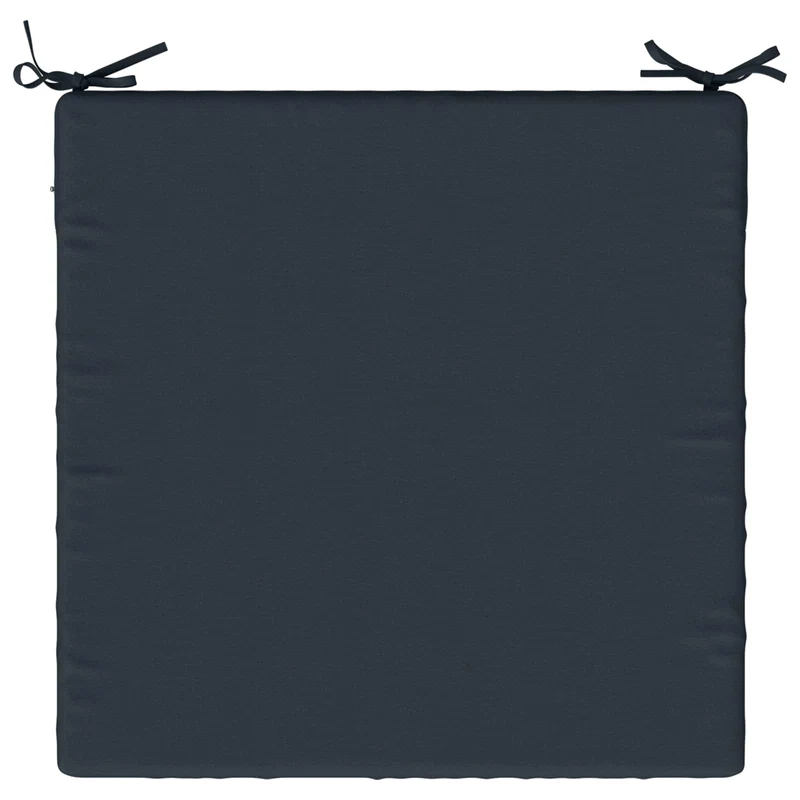 Seat Cushions SOEST 4 pcs 100% Polyester Dark Blue