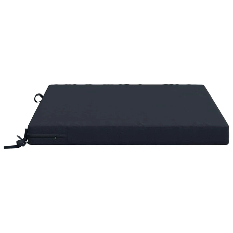 Seat Cushions SOEST 100% Polyester Dark Blue 80 x 80 x 7 cm