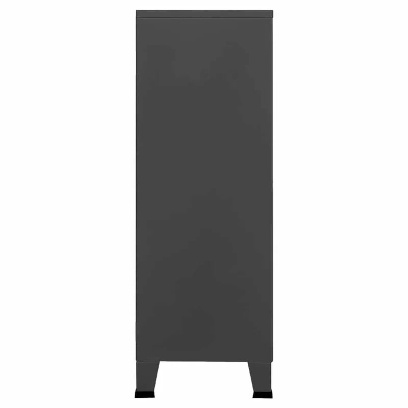 Industrial Storage Chest Anthracite 75x40x115 cm Metal