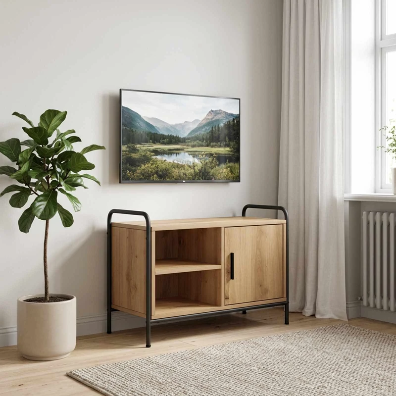 TV Cabinet 67.5 x 33 x 50 cm Artisan Oak