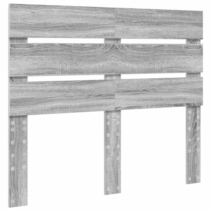 Bed Frame with Drawer Grey Sonoma 120 x 190 cm Engineer Wood