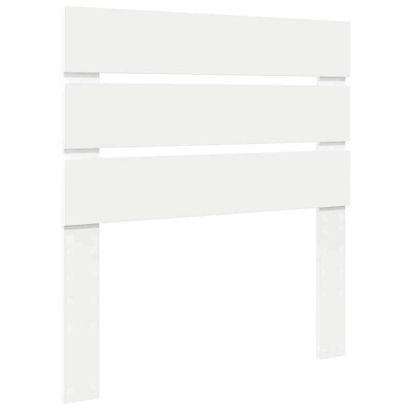 Bed Frame with Drawer White 100 x 200 cm Engineer Wood