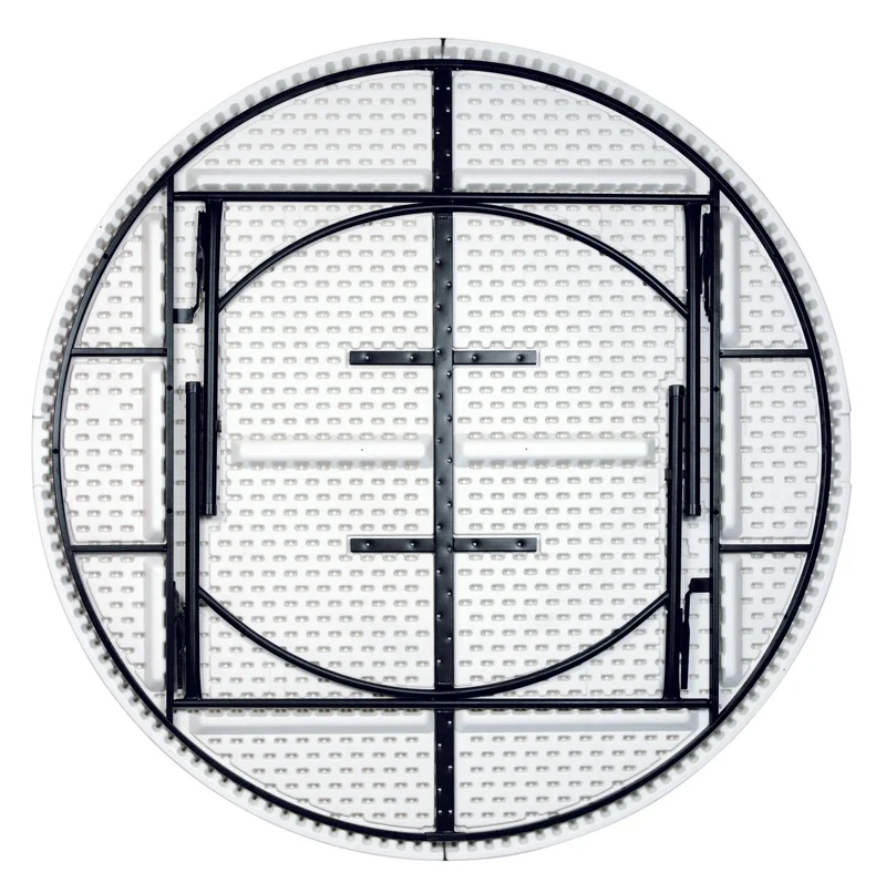 Table polypro ronde 180 cm