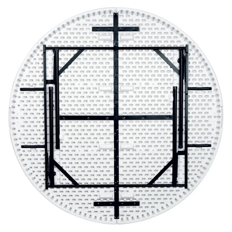 Table polypro ronde 154 cm