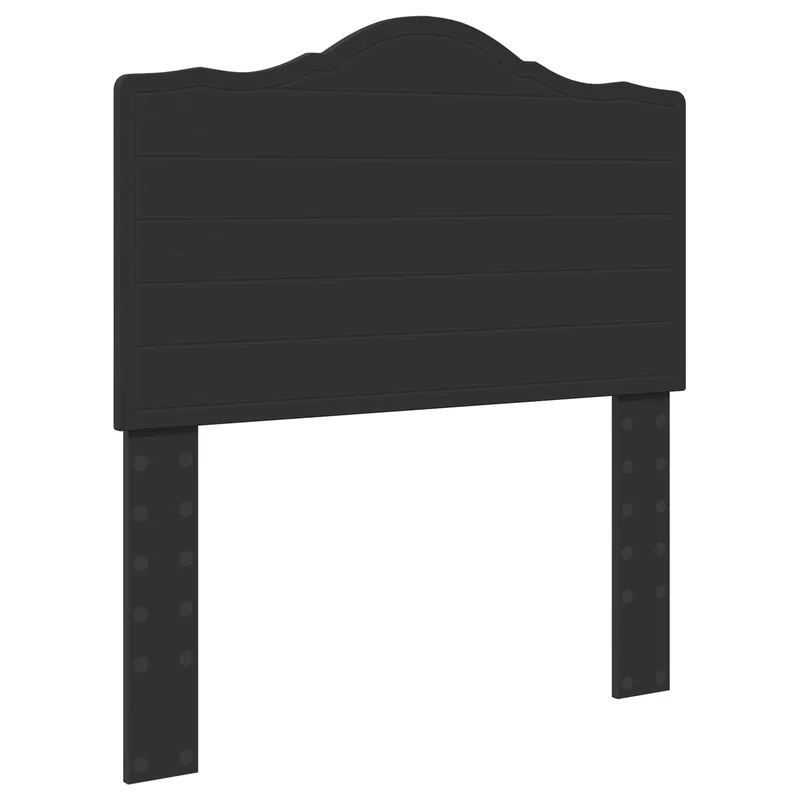 Bed Frame with Drawer Black 90 x 200 cm Engineer Wood