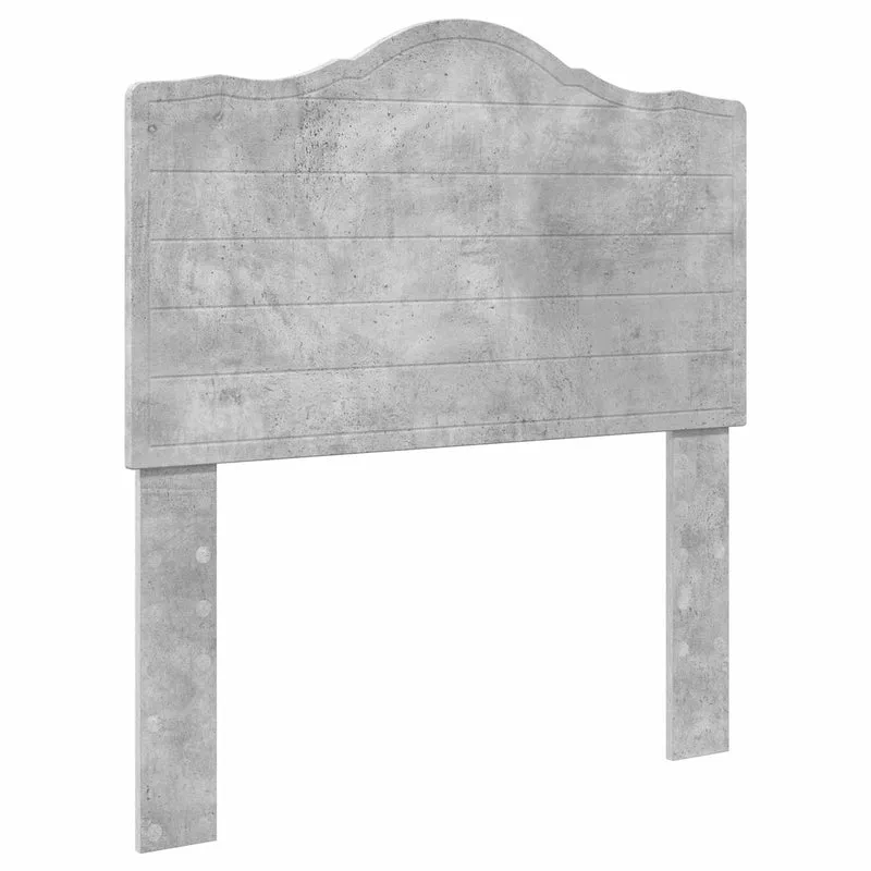 Bed Frame with Drawer Concrete Grey 90 x 200 cm Engineer Wood