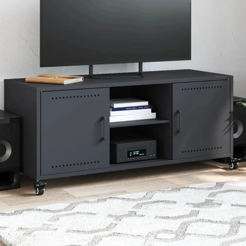 TV Cabinet Anthracite 100,5x39x43,5 cm Steel