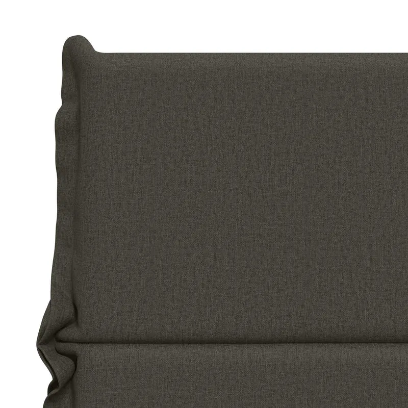 High Back Chair Cushion GEMERT 4 pcs 100% Polyester Anthracite