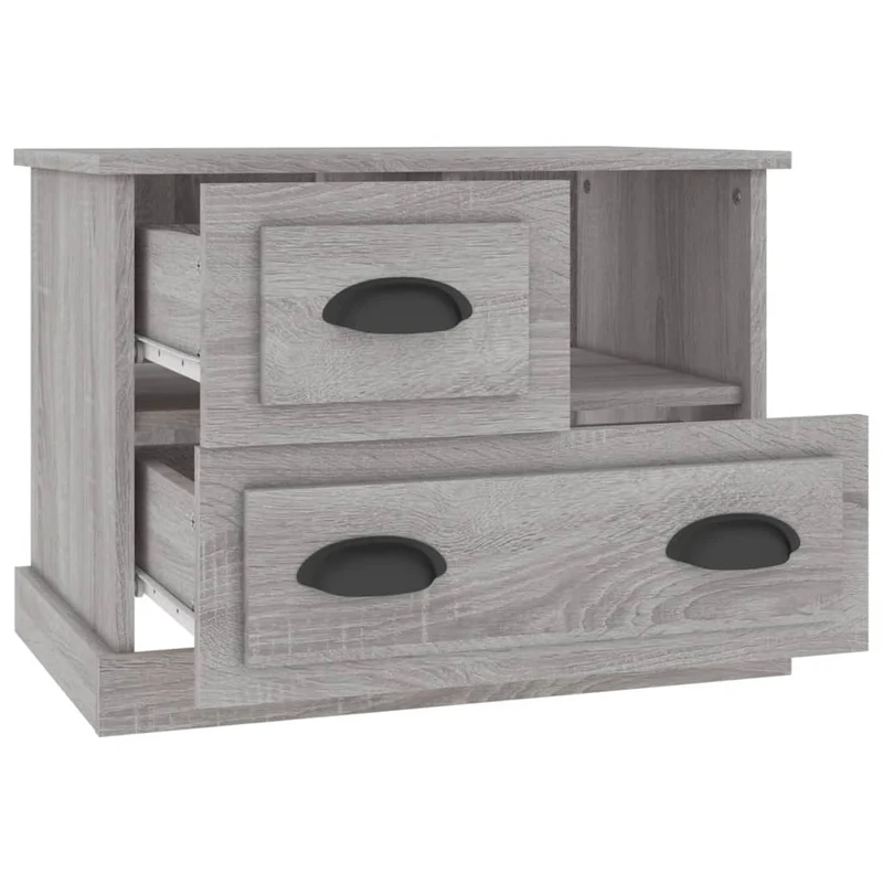 Bedside Cabinet Grey Sonoma 60x39x45 cm