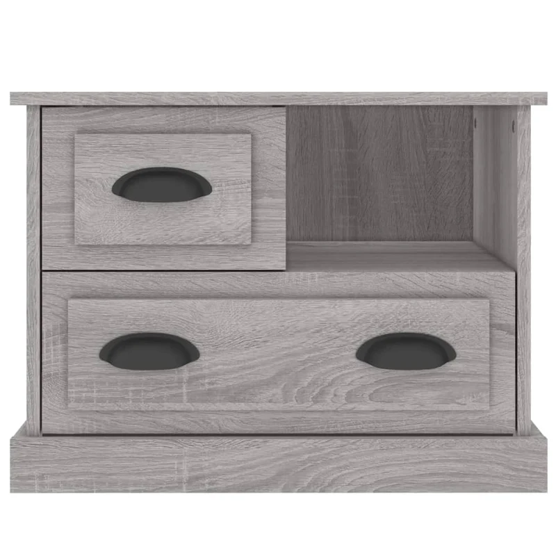 Bedside Cabinet Grey Sonoma 60x39x45 cm