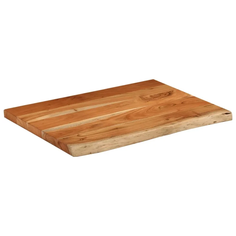 Bathroom Countertop 80x60x3,8 cm Rectangular Solid Wood Acacia