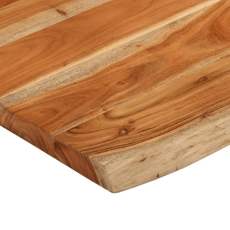 Bathroom Countertop 80x60x3,8 cm Rectangular Solid Wood Acacia