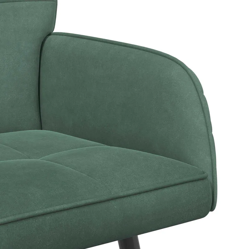 2 Seater Sofa with Metal Legs 2-Seater Sea Green Velvet