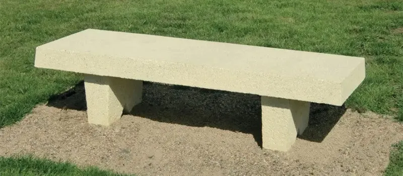 Banquette béton sans souci
