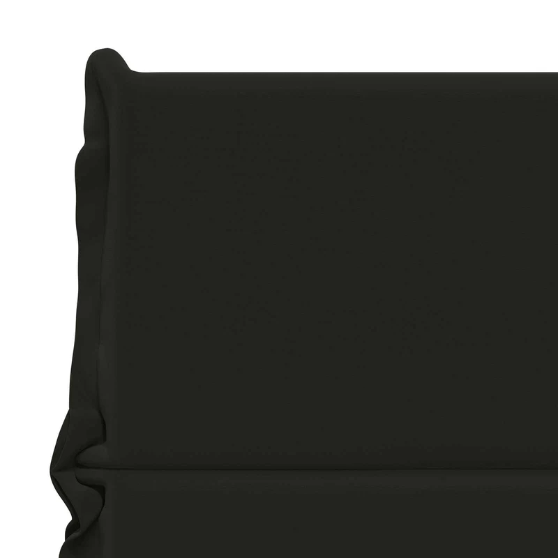 High Back Chair Cushion GEMERT 2 pcs 100% Polyester Black