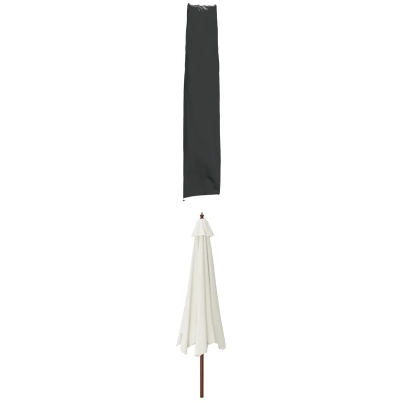 Garden Umbrella Covers 2 pcs 170x28/32 cm 420D Oxford Fabric