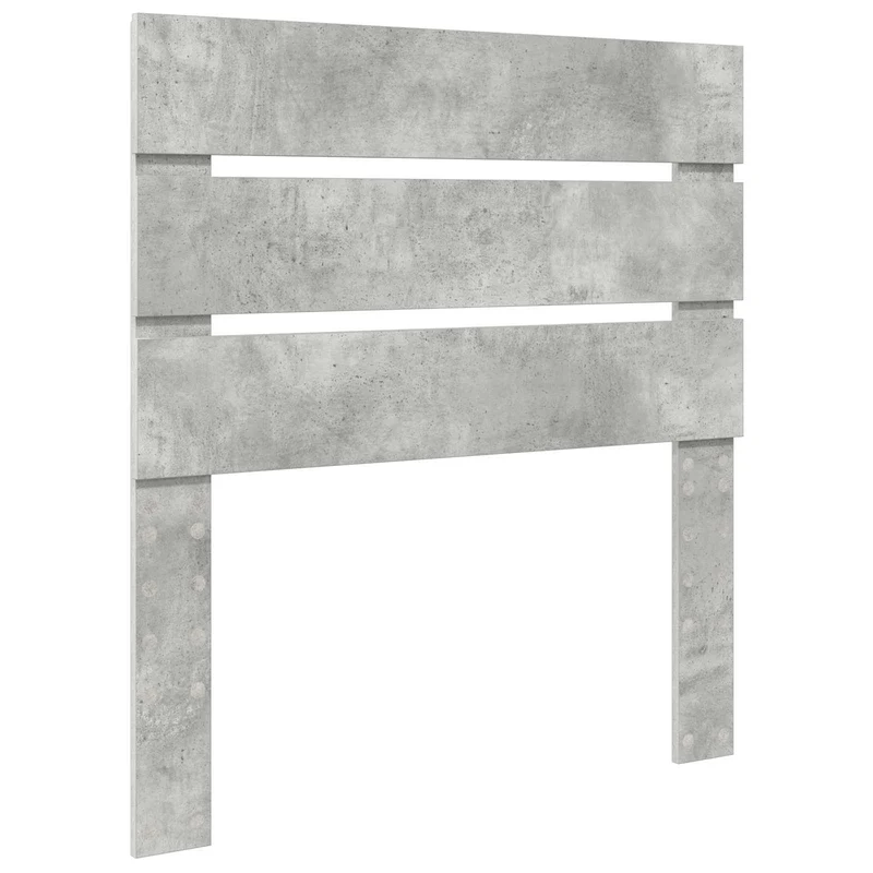 Bed Frame with Drawer Concrete Grey 90 x 200 cm Engineer Wood