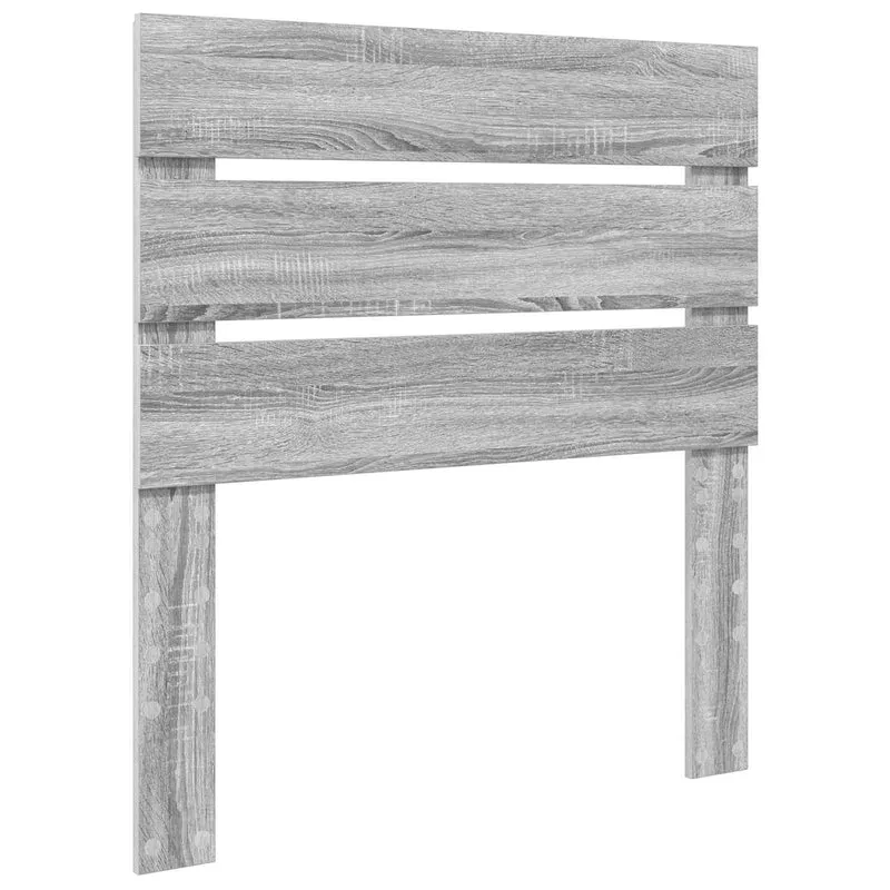 Bed Frame with Drawer Grey Sonoma 90 x 200 cm Engineer Wood