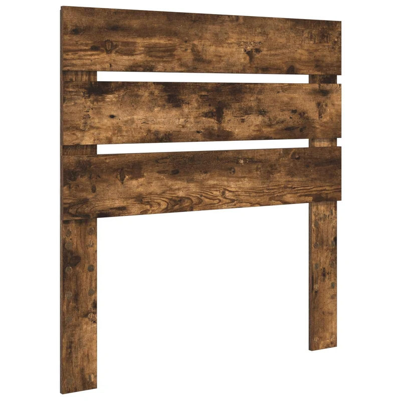 Bed Frame with Drawer Smoked Oak 90 x 190 cm Engineer Wood